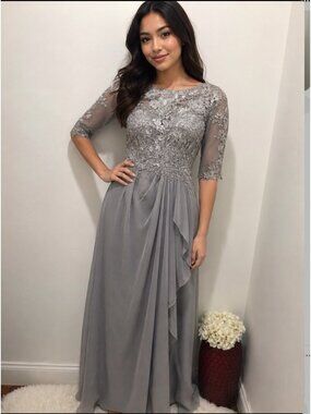 Wedding Dress for women party  size S Long With Floral